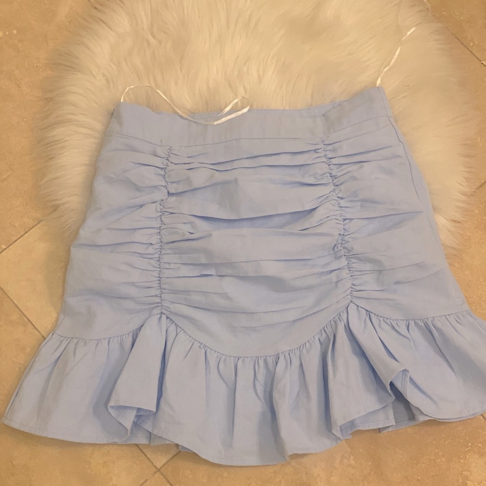 princess Polly blue skirt